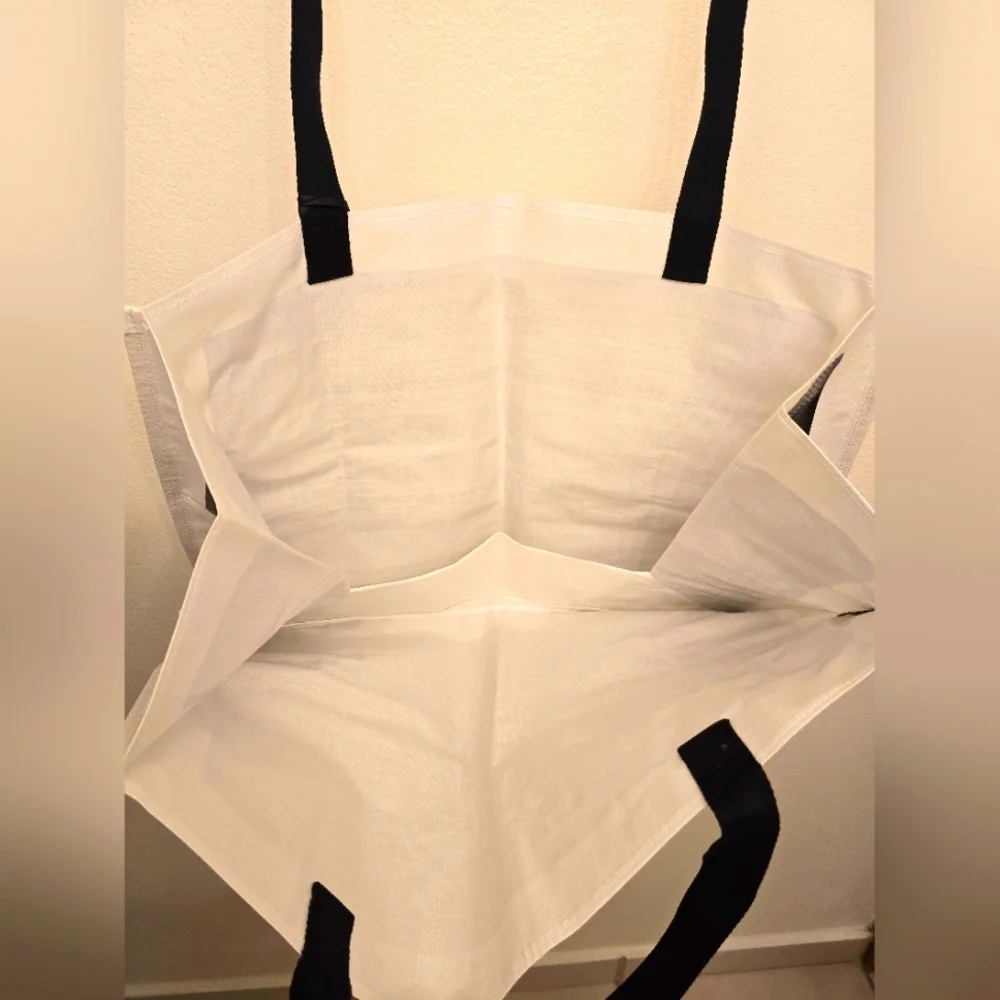 NWT Kate Spade X Target Collab Limited Edition Black and White Reusable Tote Bag
